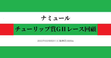 ナミュール チューリップ賞 レース回顧（2022/03/05）